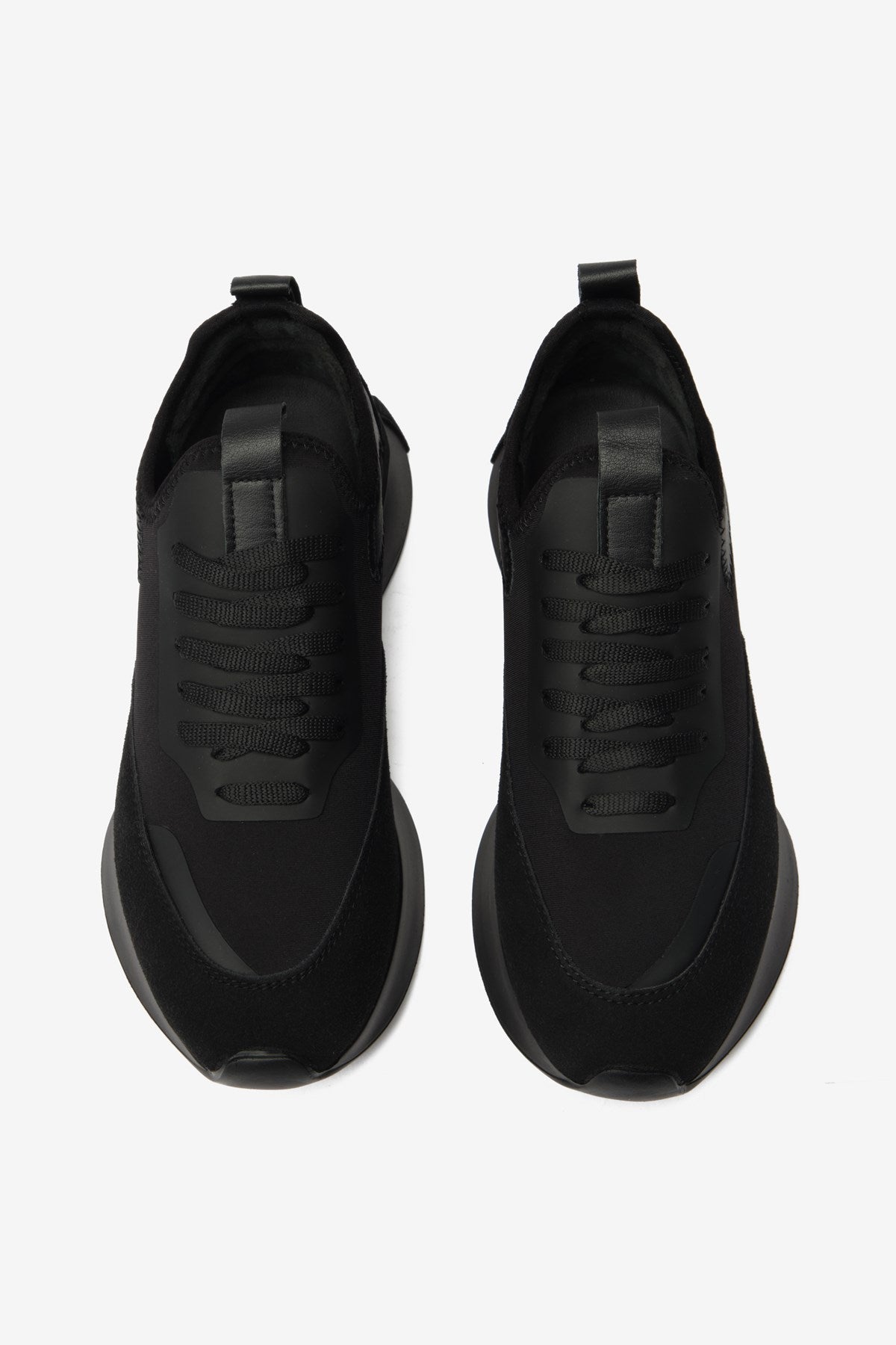 Dimity Siyah Gerçek Deri Süet Kadın Spor Ayakkabı