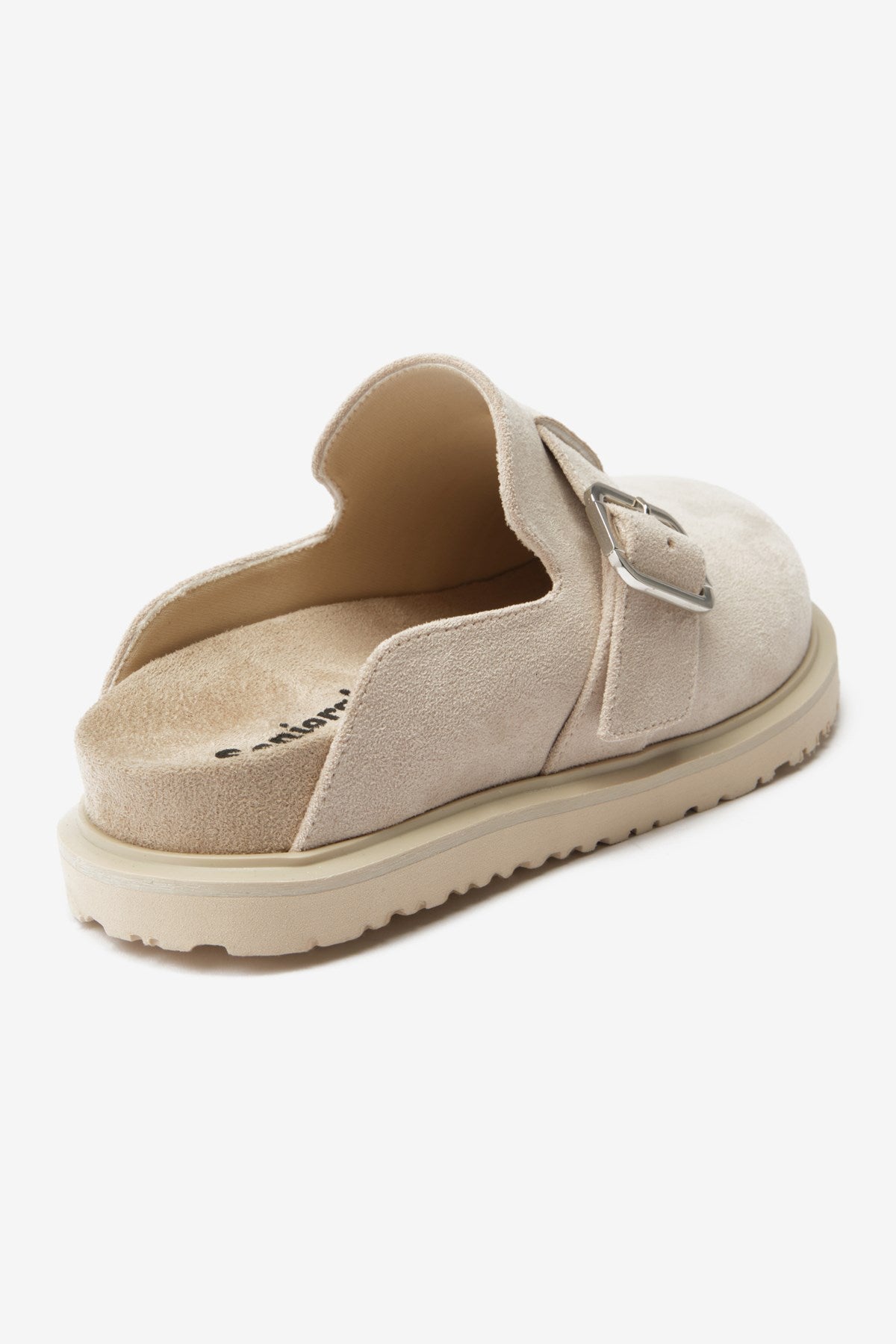 Bej Süet Sabo Kadın Mantar Terlik