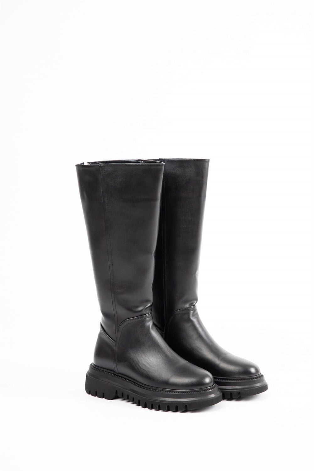 Alpha Siyah Cilt Kadın Çizme