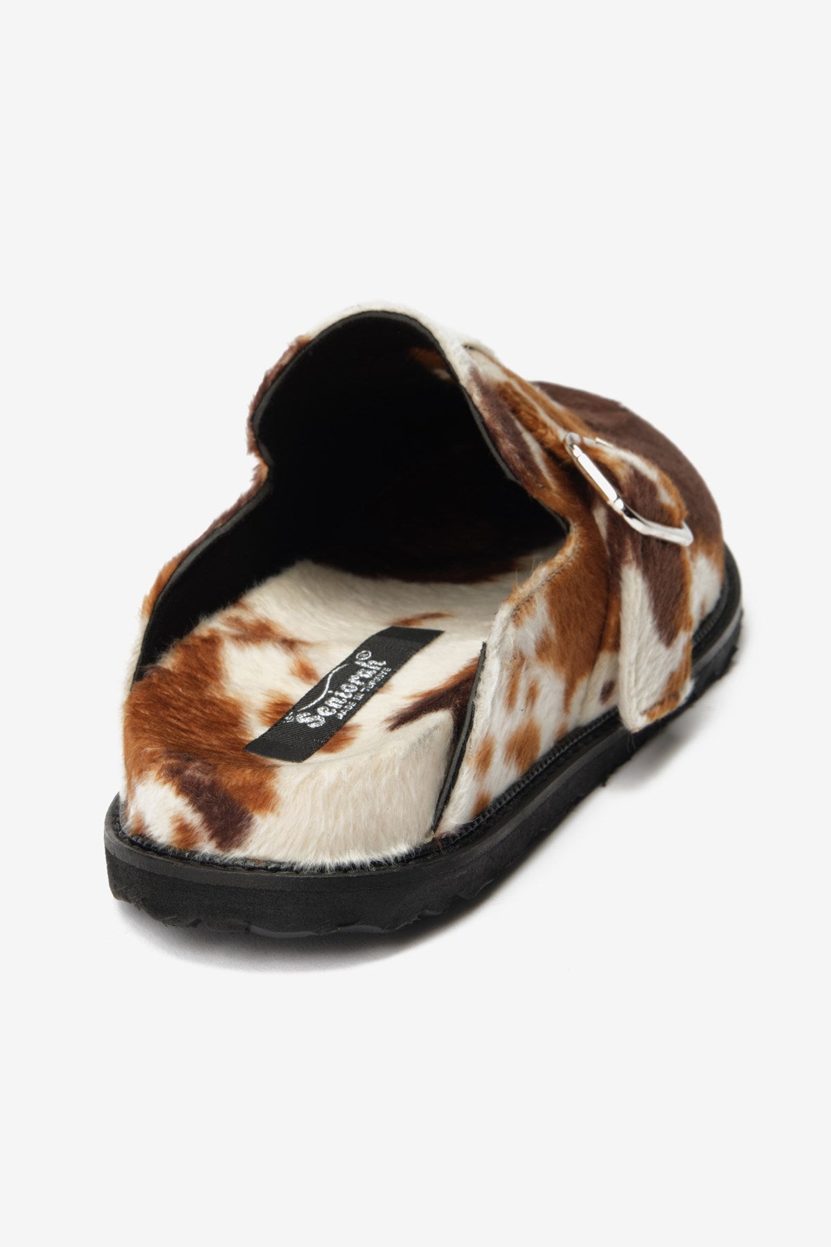 Bej-Kahve Süet Sabo Kadın Mantar Terlik