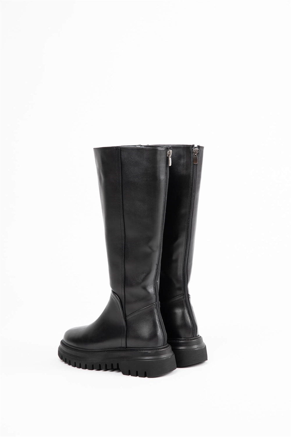 Alpha Siyah Cilt Kadın Çizme