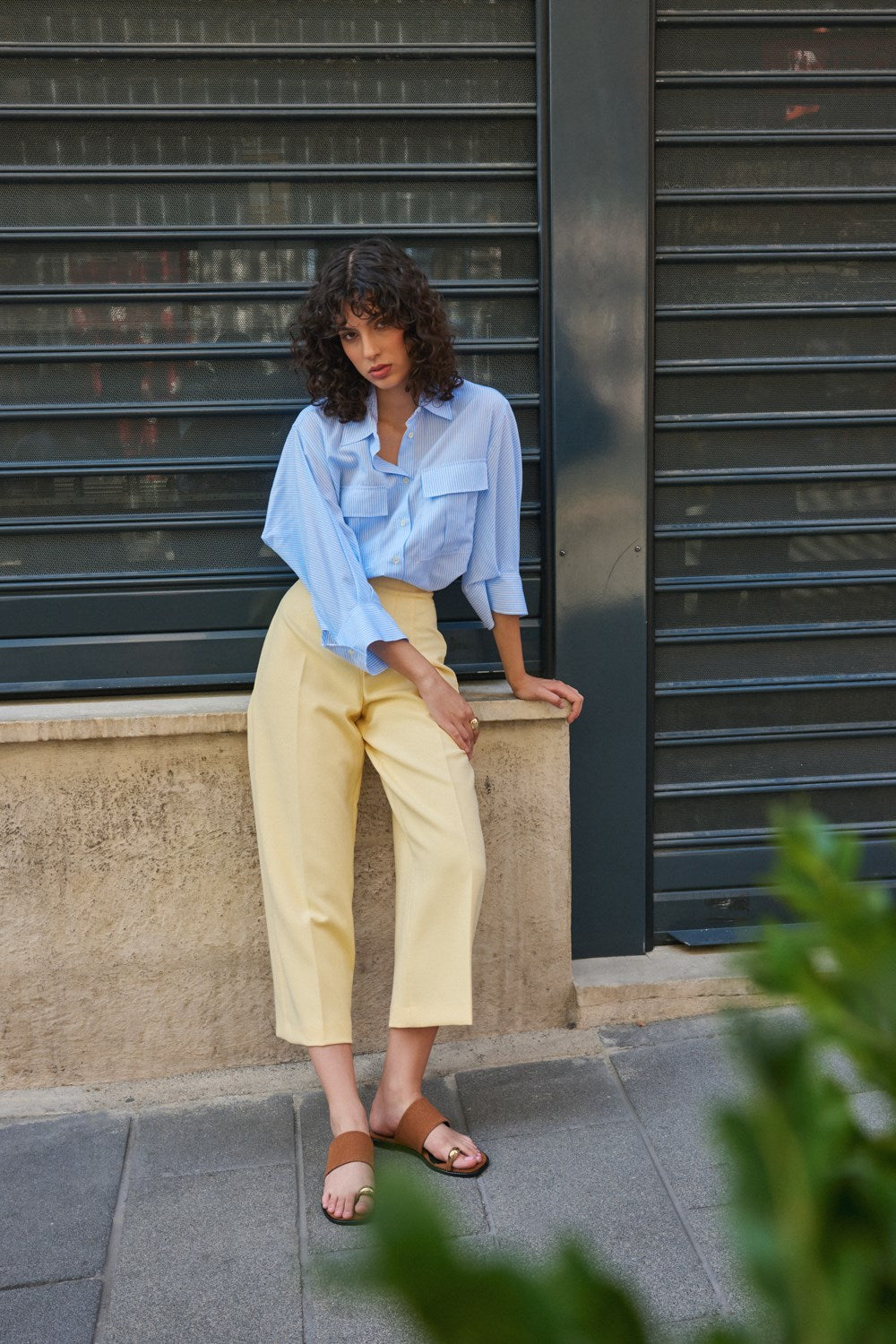 Breeze Taba Süet Parmak Arası Kadın Terlik