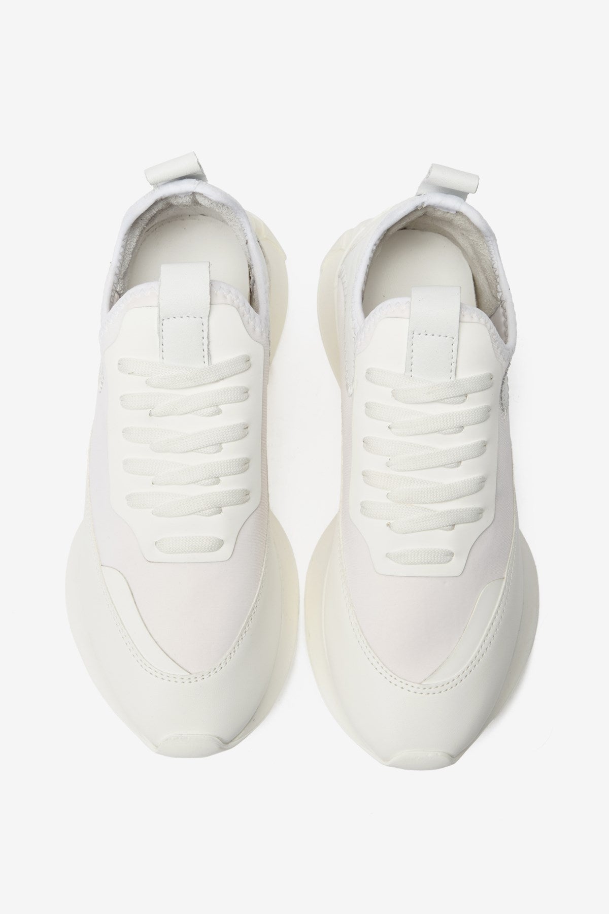 Dimity Beyaz Gerçek Deri Süet Kadın Spor Ayakkabı