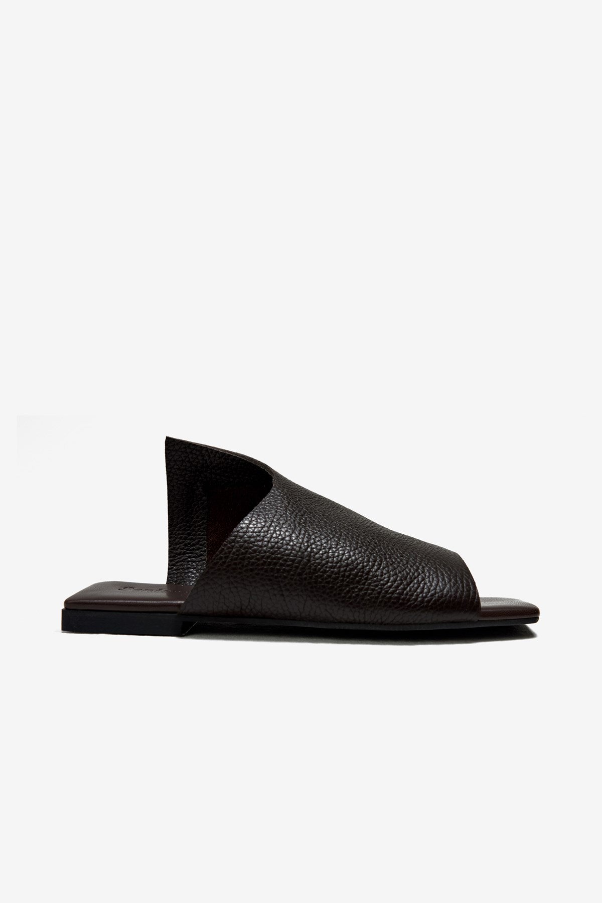 Mellow Kahverengi Gerçek Deri Kadın Terlik