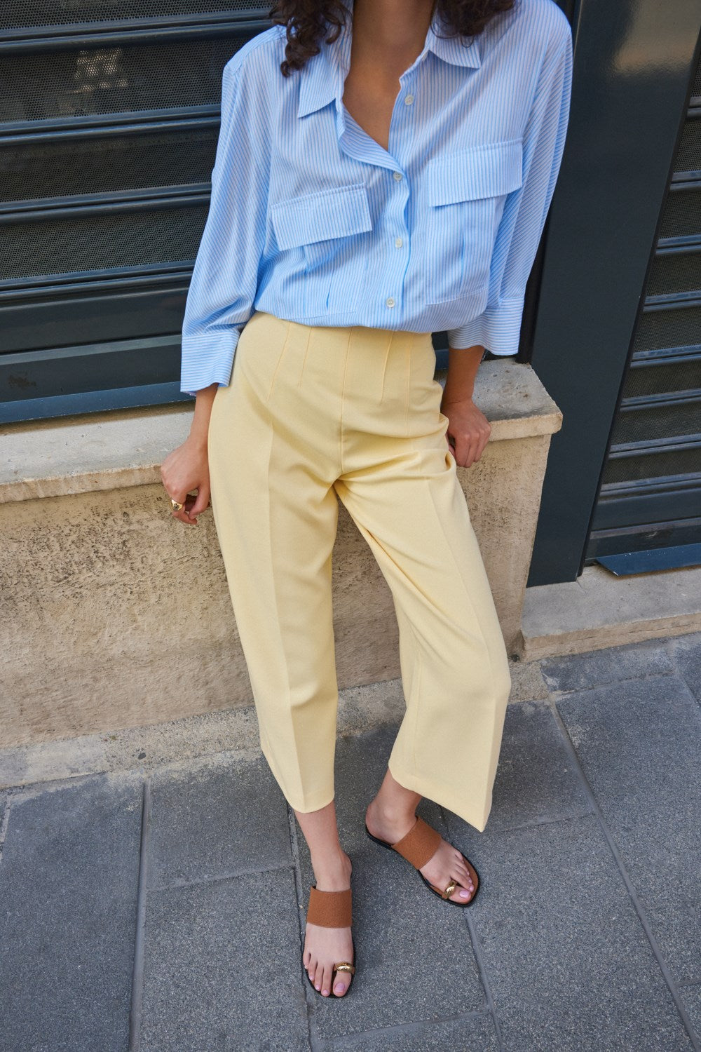 Breeze Taba Süet Parmak Arası Kadın Terlik