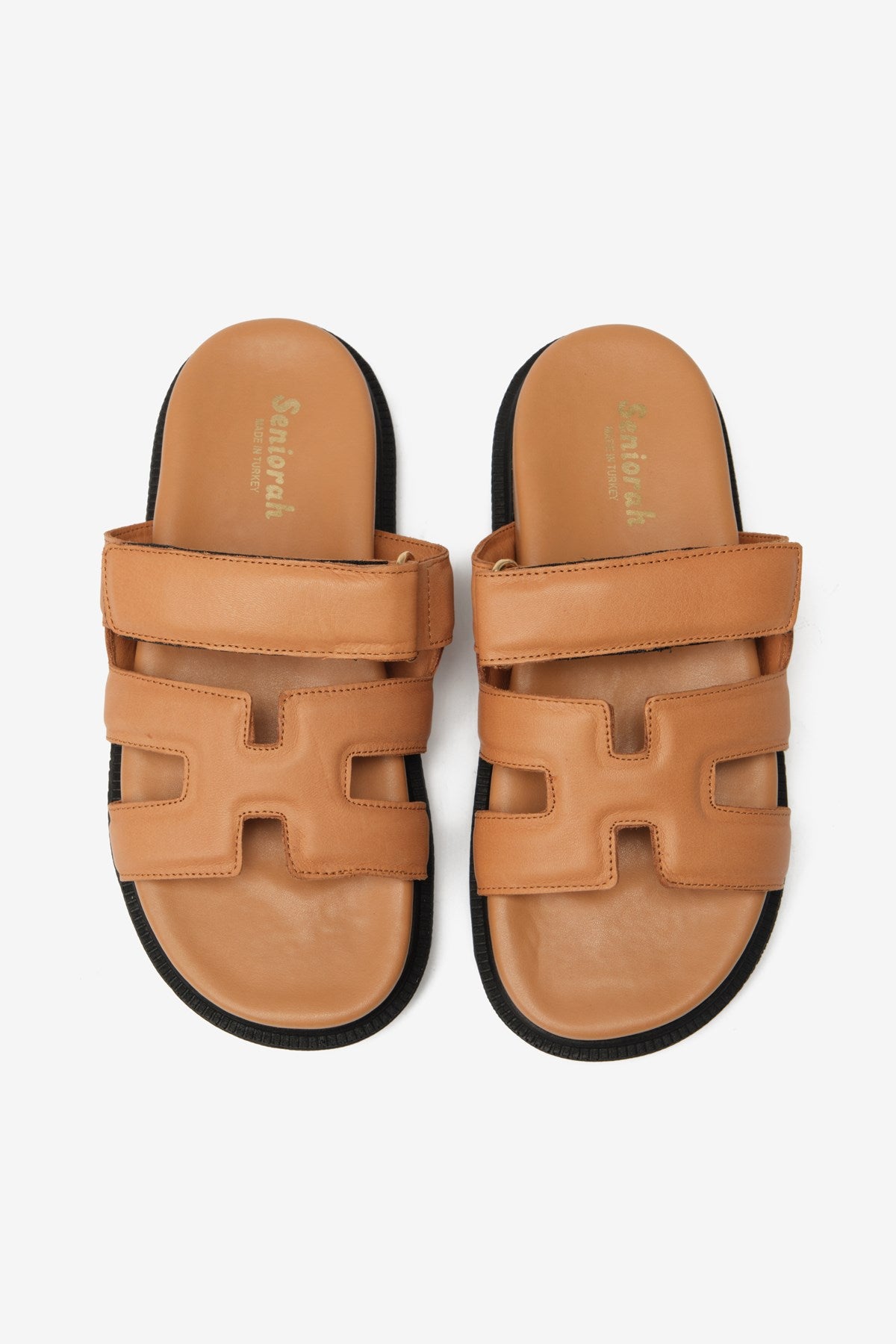 Diva Taba Gerçek Deri Kadın Terlik