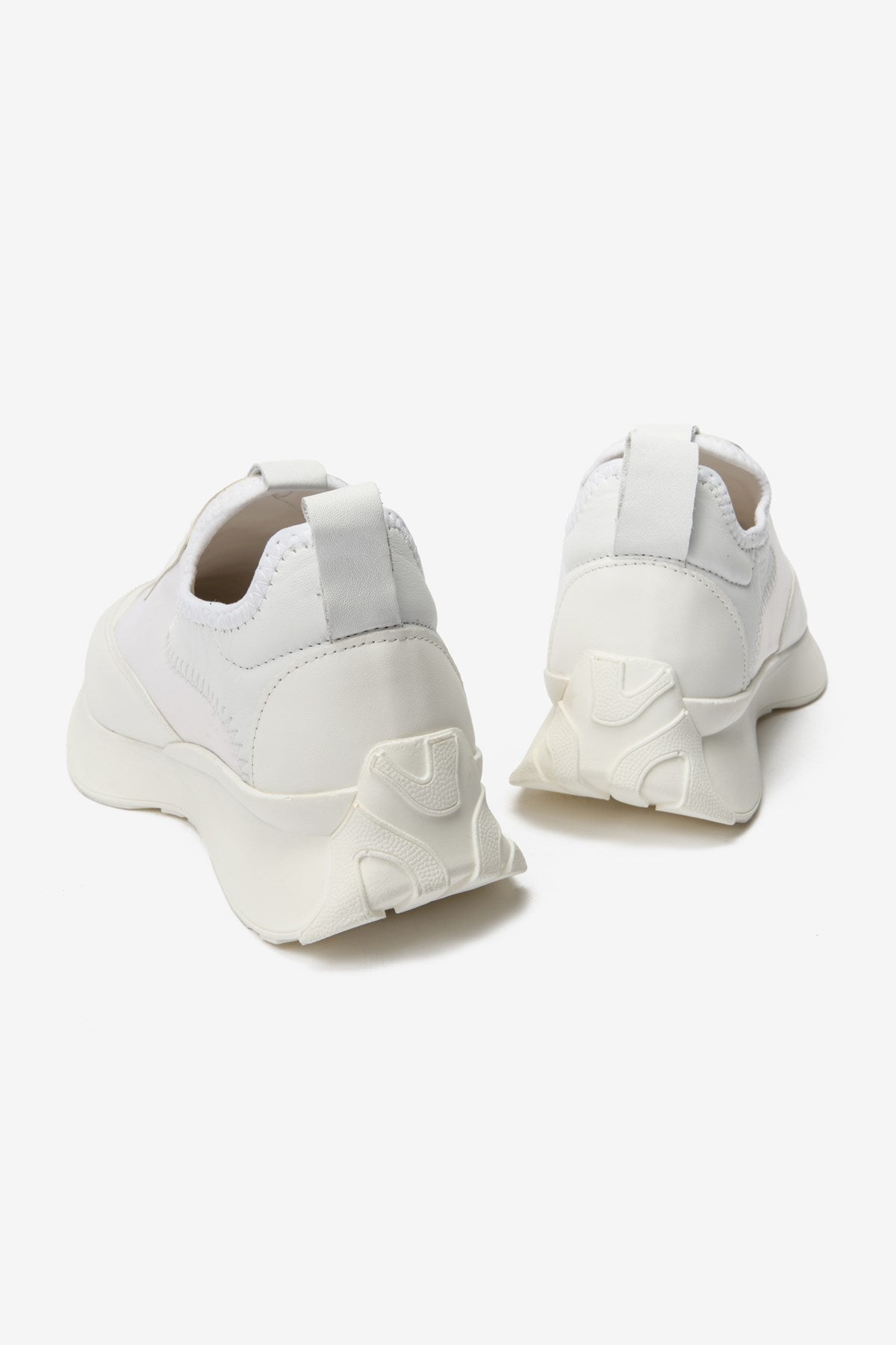 Dimity Beyaz Gerçek Deri Süet Kadın Spor Ayakkabı