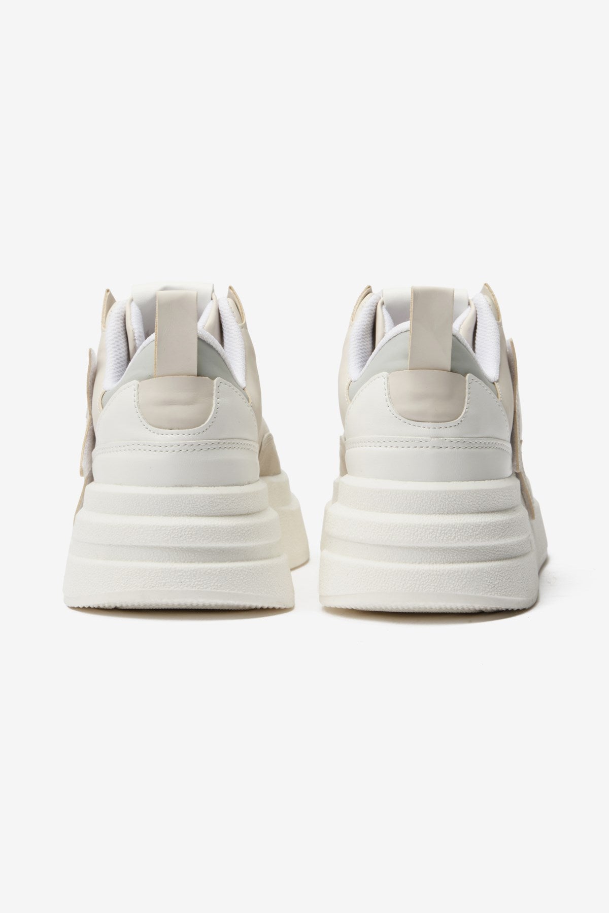 Bej Cilt Yıldız Desenli Kadın Spor Ayakkabı