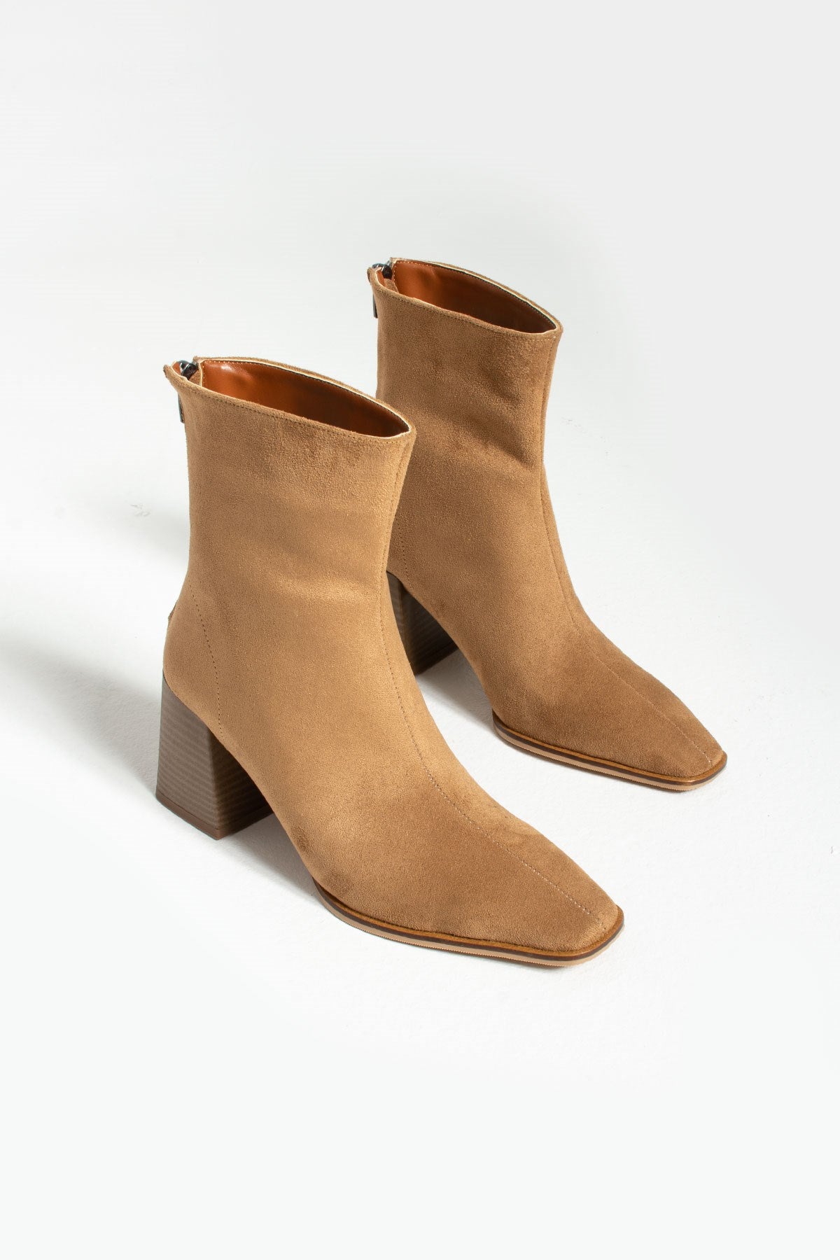 Daisy Açık-Taba Süet Kadın Topuklu Bot